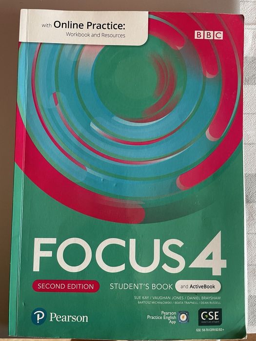 Focus 4 (Second edition) Student's Book and Workbook