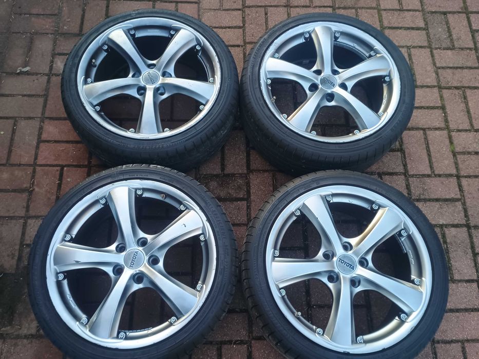 Aluminiowe felgi Toyota 18 cali 5x114,3 et 45 szerokość 8J Alutec