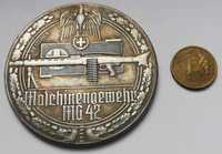 Karabin maszynowy MG 42 II wojna światowa Steiner medal + grosik