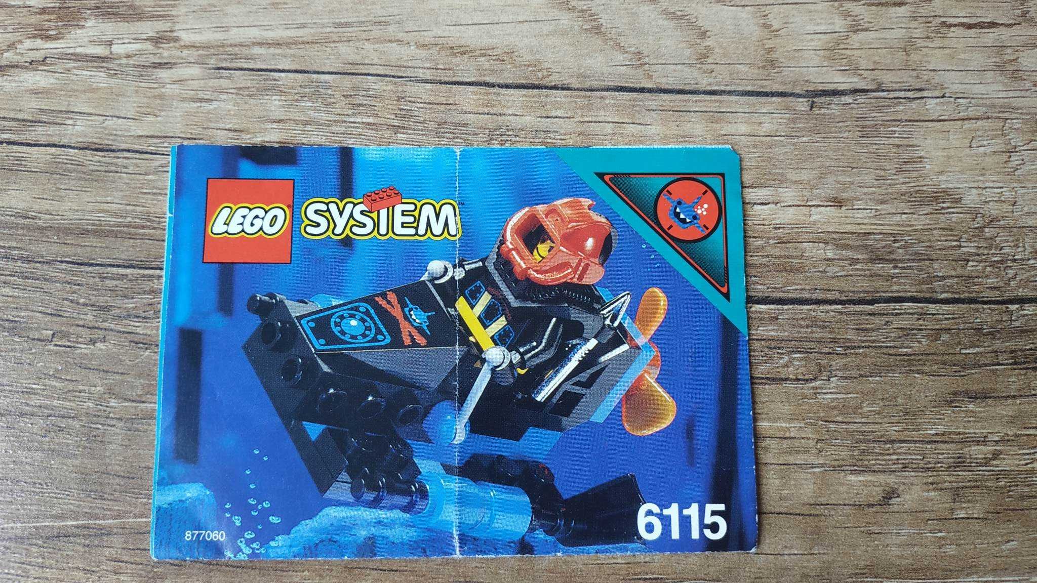 Instrukcja do zestawu lego Aquazone 6115 Shark Scout
