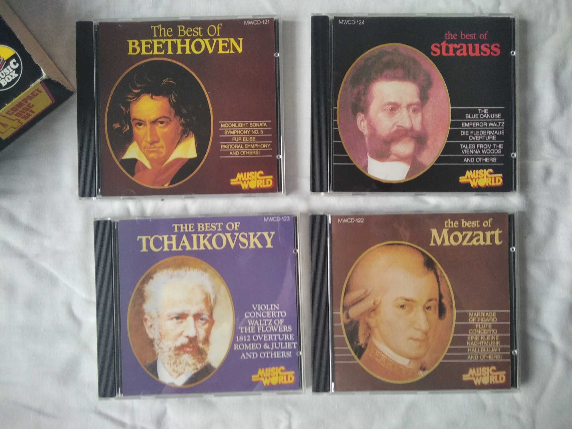 Kolekcja wielcy kompozytorzy: Mozart, Strauss, Beethoven, Czajkowski