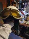 Kask motocyklowy orzech