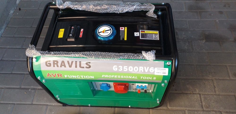 NOWY agregat prądotwórczy , moc 3500W