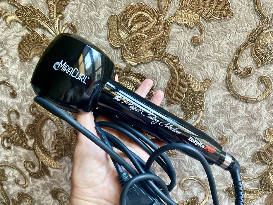 Автоматична плойка BABYLISS PRO. Праска для волосся. Фен.