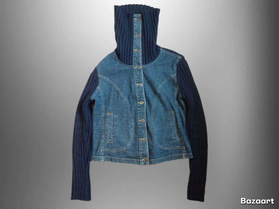 джинсовая куртка,y2k grunge,archive