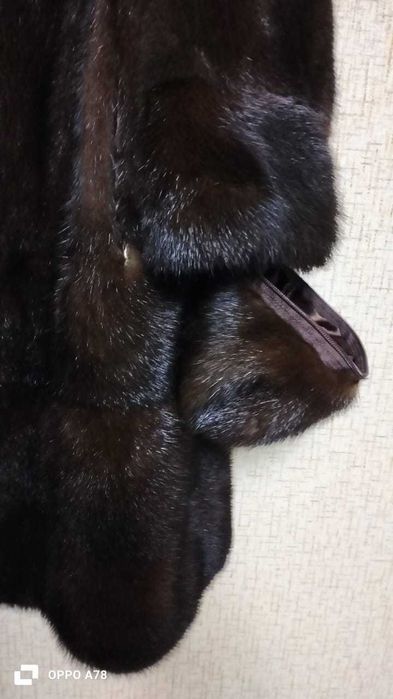 ШУБА норкова-коричнева