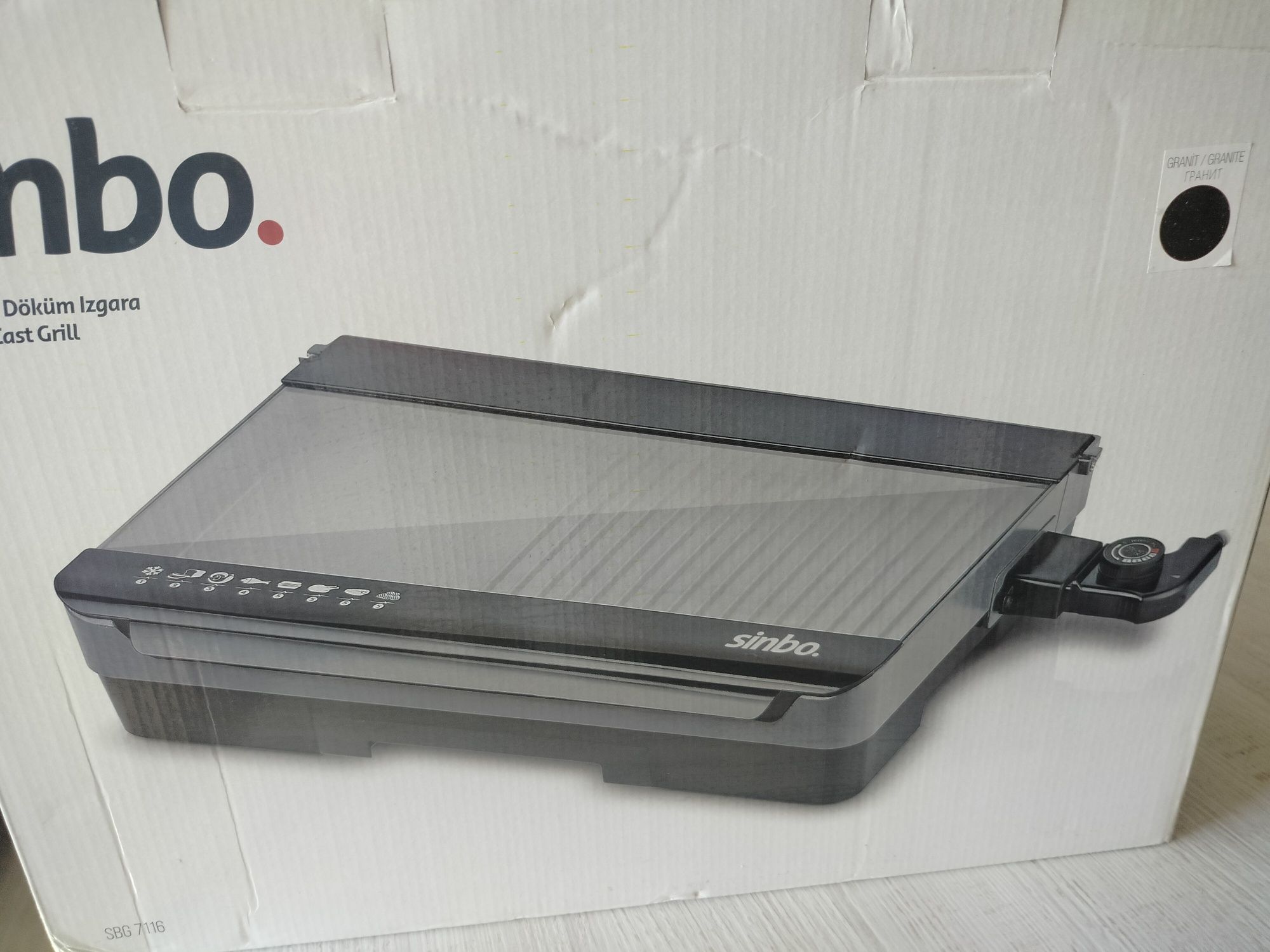 Grill elektryczny granit