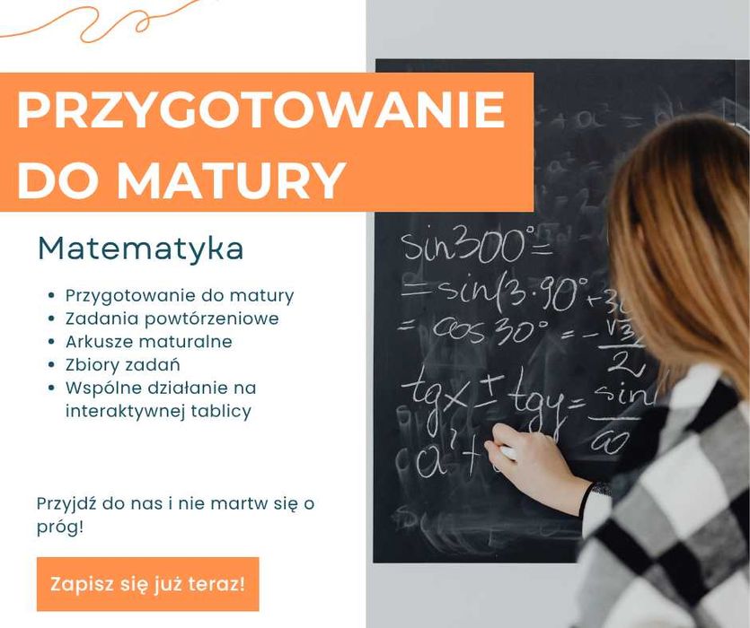 Korepetycje matematyka podstawa/rozszerzenie  (ON LINE)