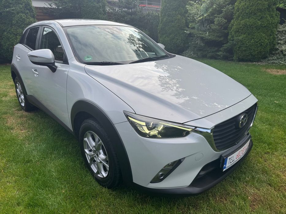 Mazda CX-3 Gwarancja 1 Rok Ledy Klimatronik Alumy Telefon FULL Serwis ASO Super