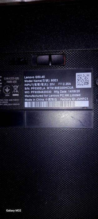 Ноутбук Lenovo g 50-45