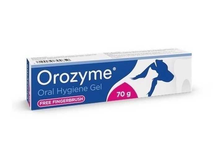 Orozyme Gel 70г для догляду за ротовою порожниною собак та котів