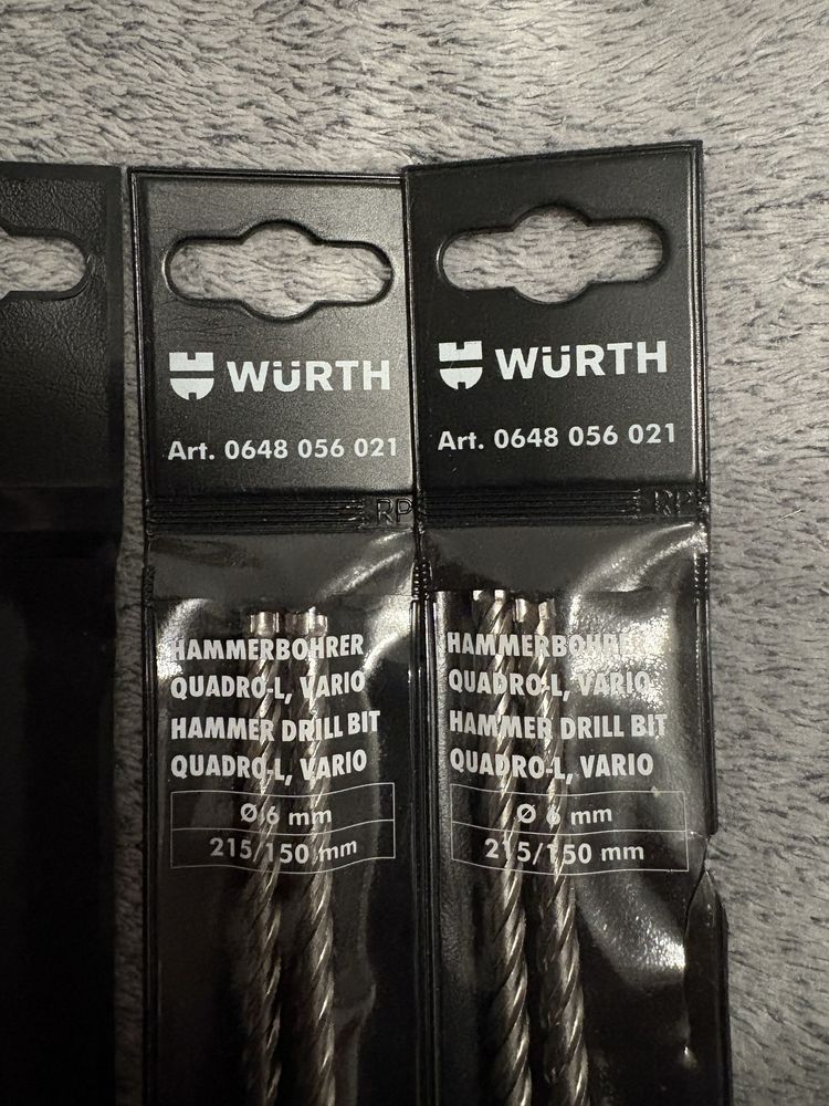 Wurth wiertła udarowe do betonu 6 mm