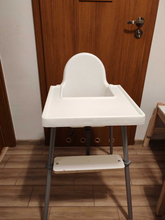 Krzesełko do karmienia Ikea antilop + podstawka na nogi