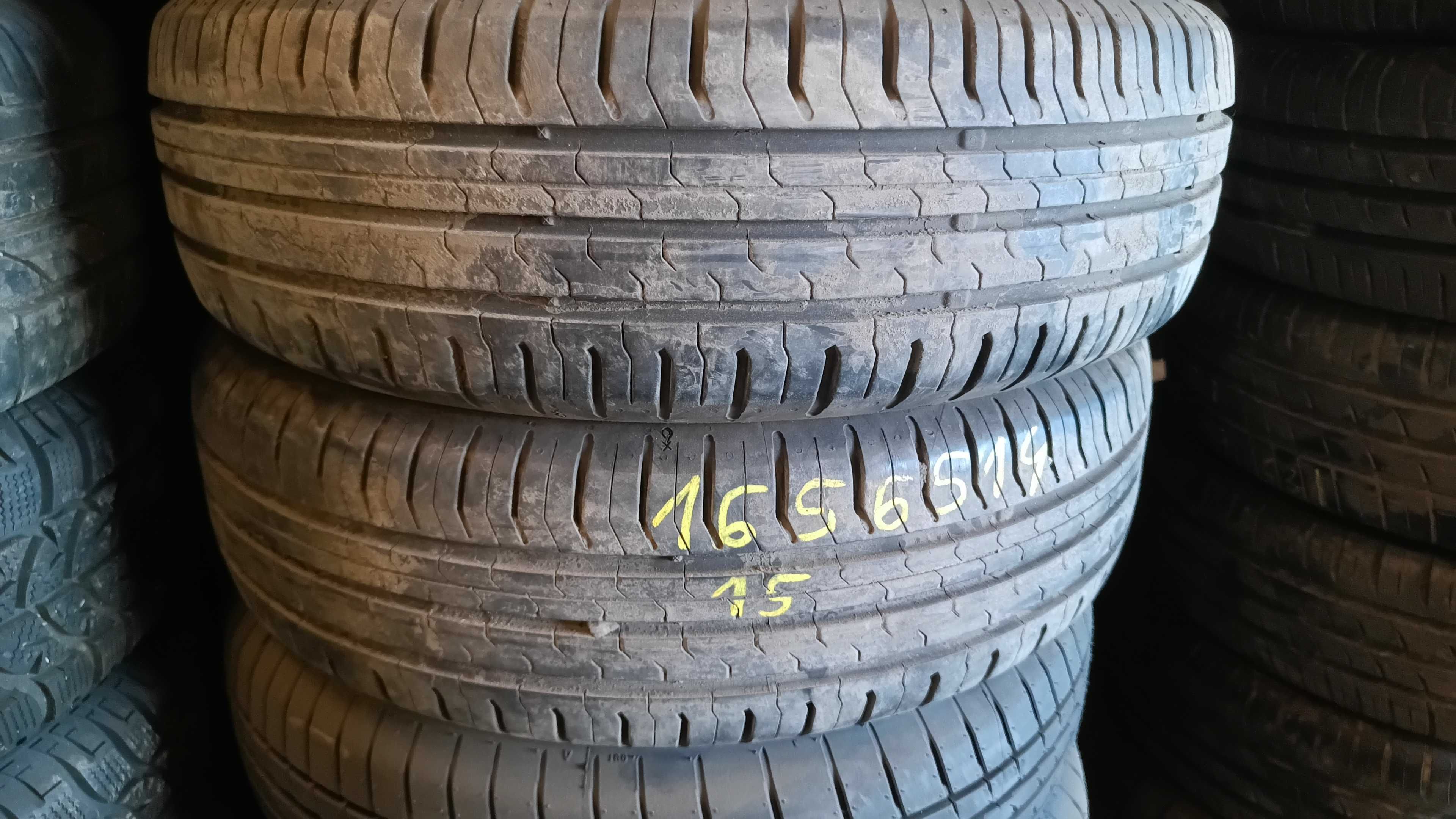 Opony 165/65 R14 Continental 6-7 mm i inne