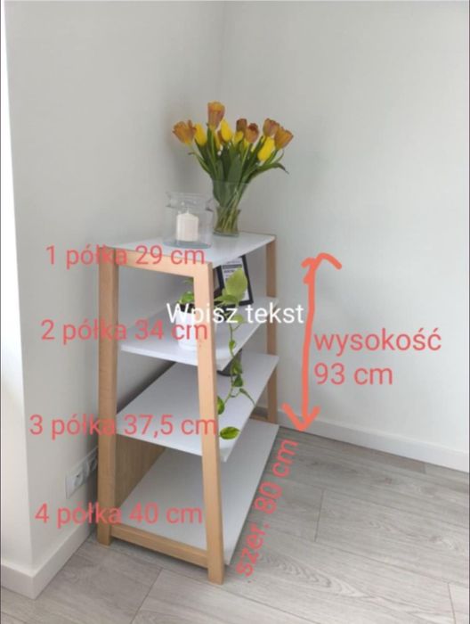 Otwarty Regał/ Komoda