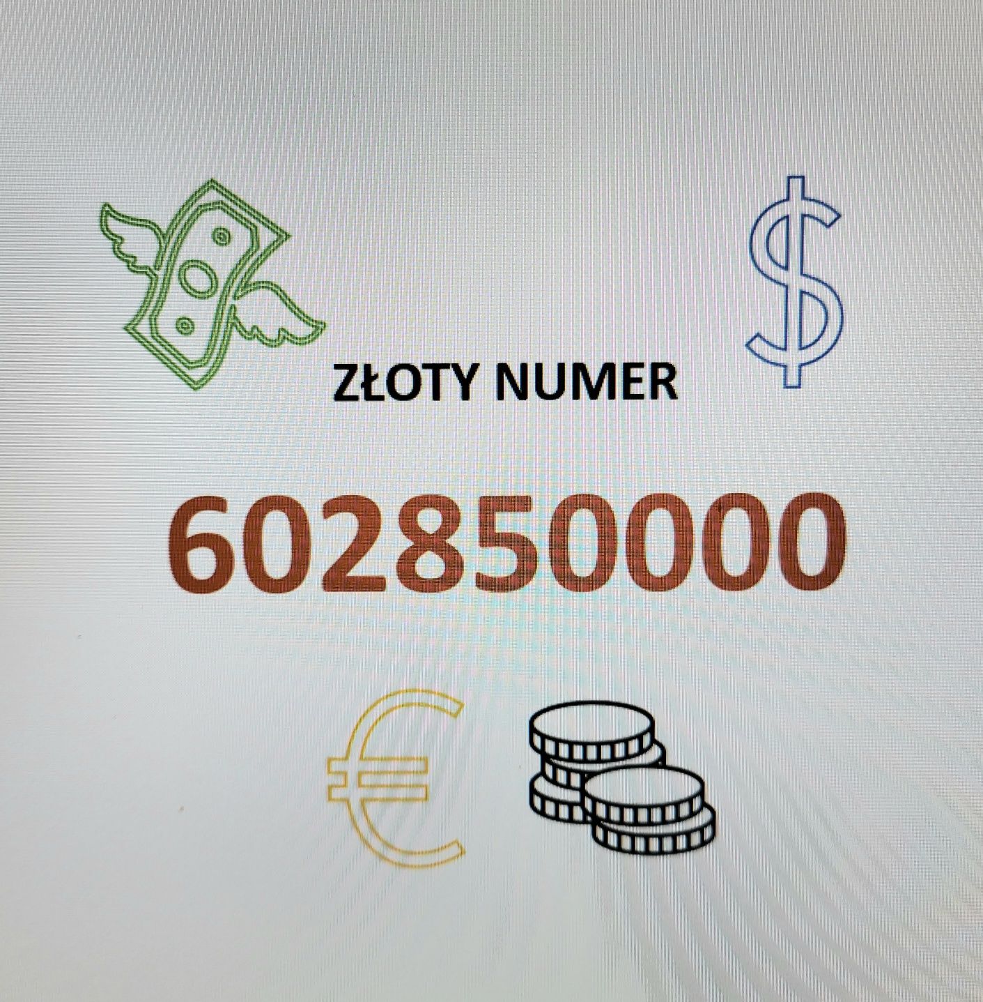 Złoty numer 602**0000 dla firmy