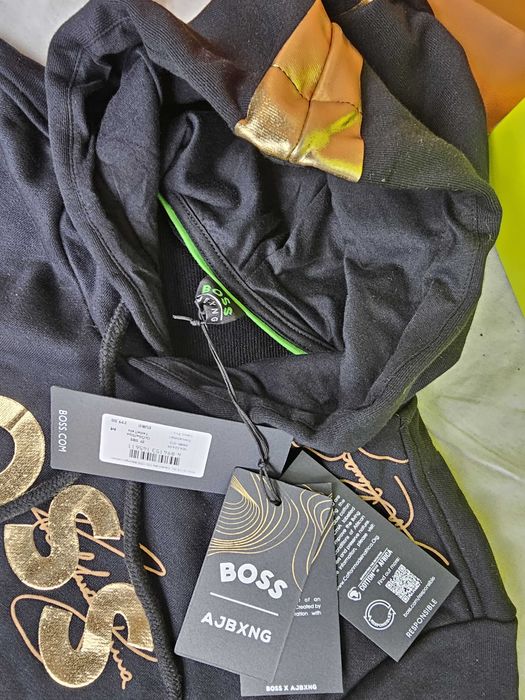 Bluza męska kaptur Boxing hugo Boss logowane limitowana OUTLET