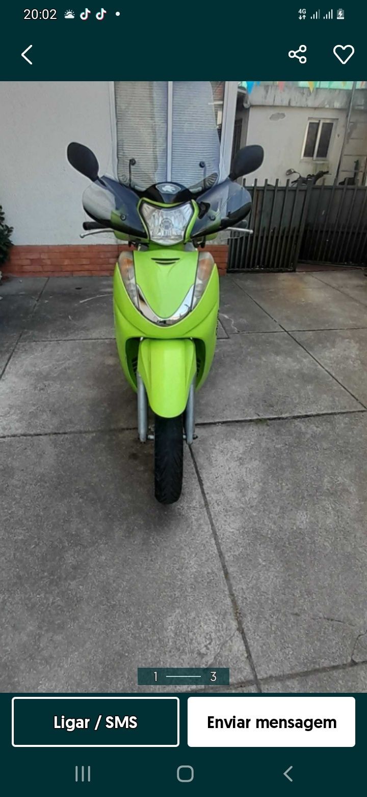 Honda 300cc Scooter SH /Honda CB 500c.c ano 2000 43kw Porto Gondomar.