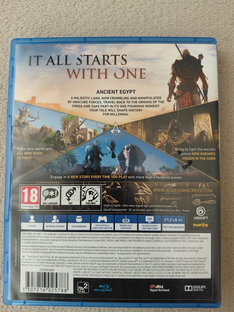 Assassin's Creed Origins PS4