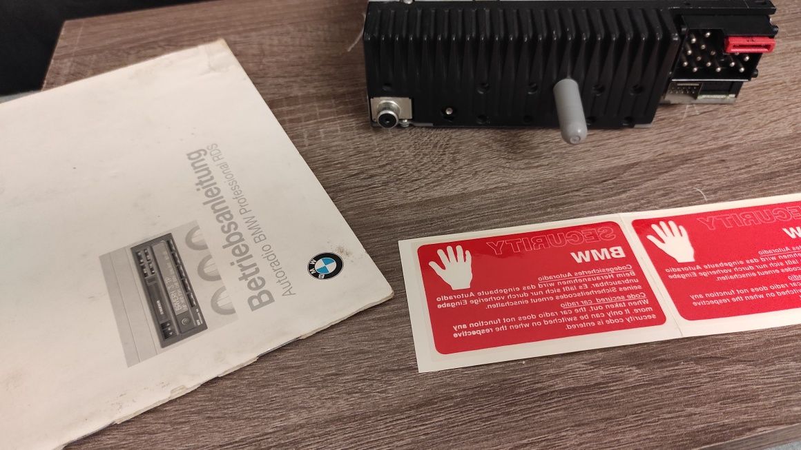 radio BMW Professional RDS BE 2450 E36 Z2 E24 E23 E31 Z1 E32 E30 E27 E