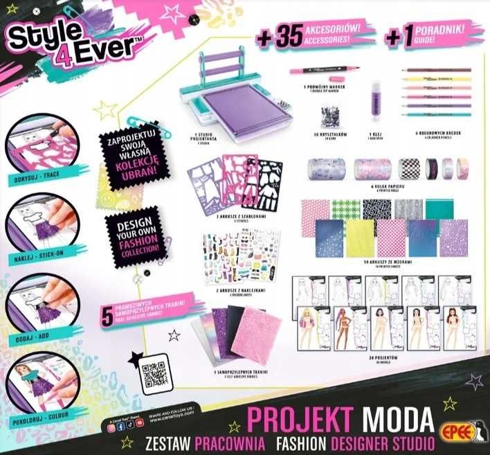 Zestaw Pracownia Mody Projekt Moda Epee Dla Dziewczynki *NOWE*