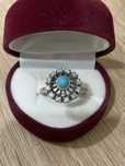 Серебряное кольцо 925 Бирюза