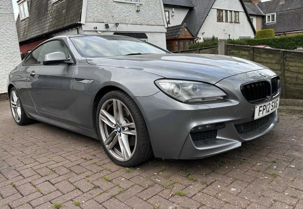 Bmw 6 640d M-Pakiet F13 z 2012 roku ANGLIK