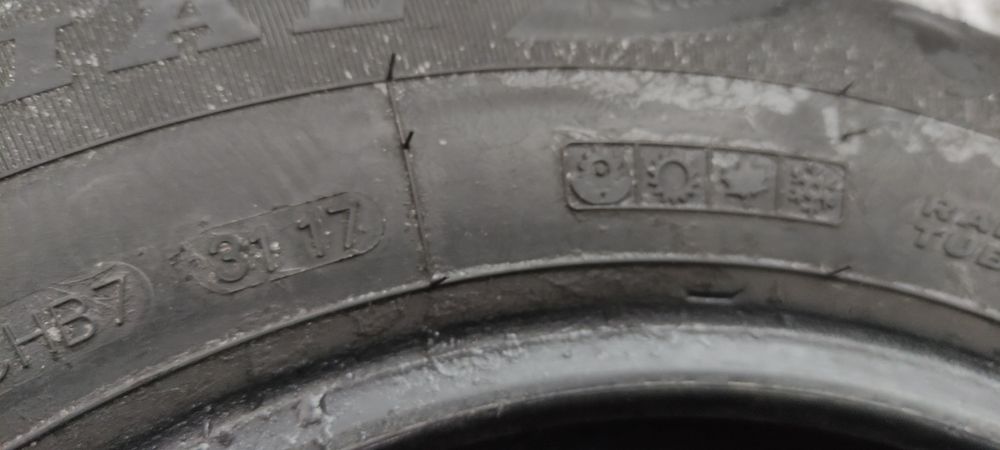 Opony zimowe z 2017r 6mm 155/80/13 Imperial 1PN