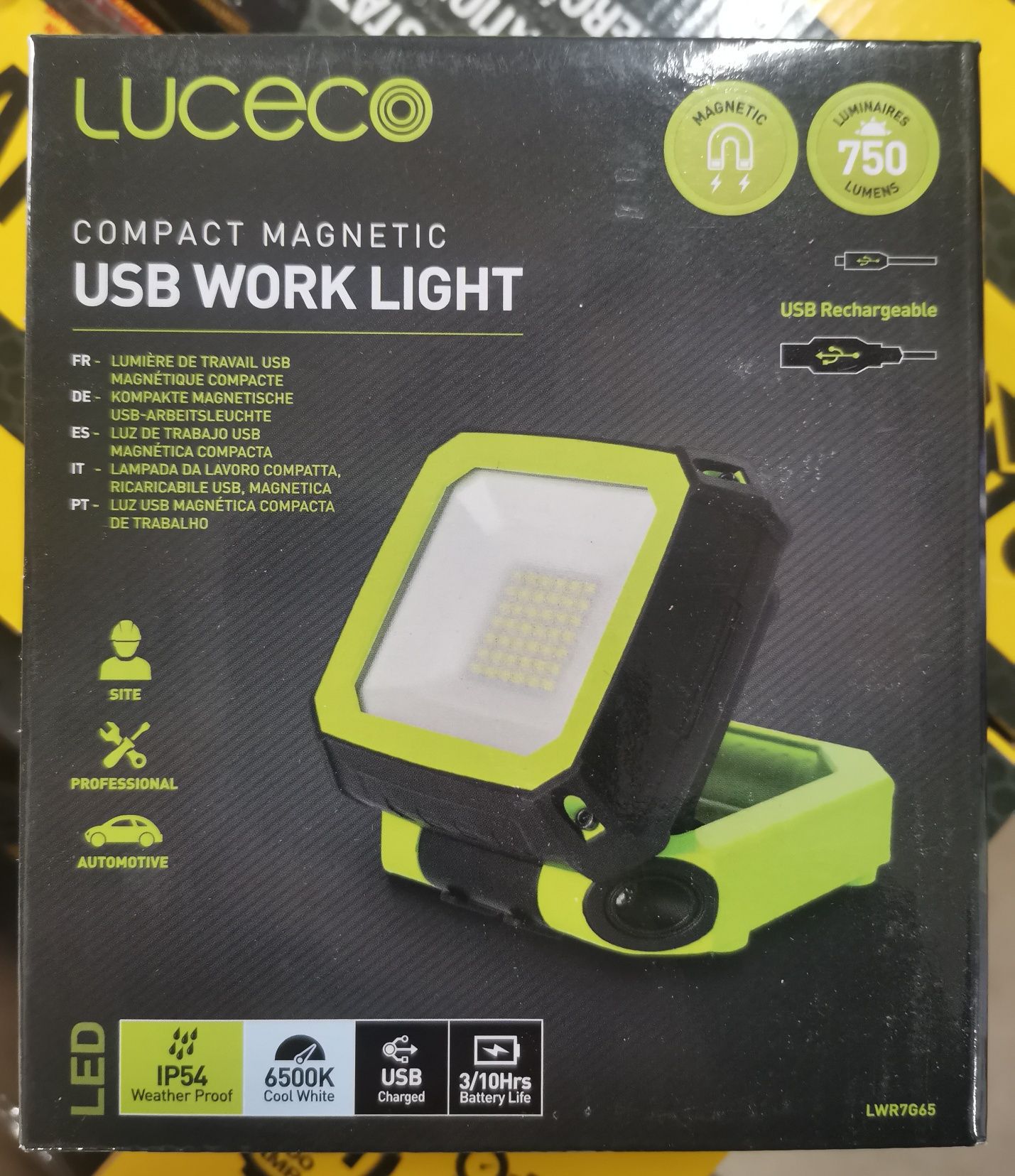 Led luceco. Usb 6500