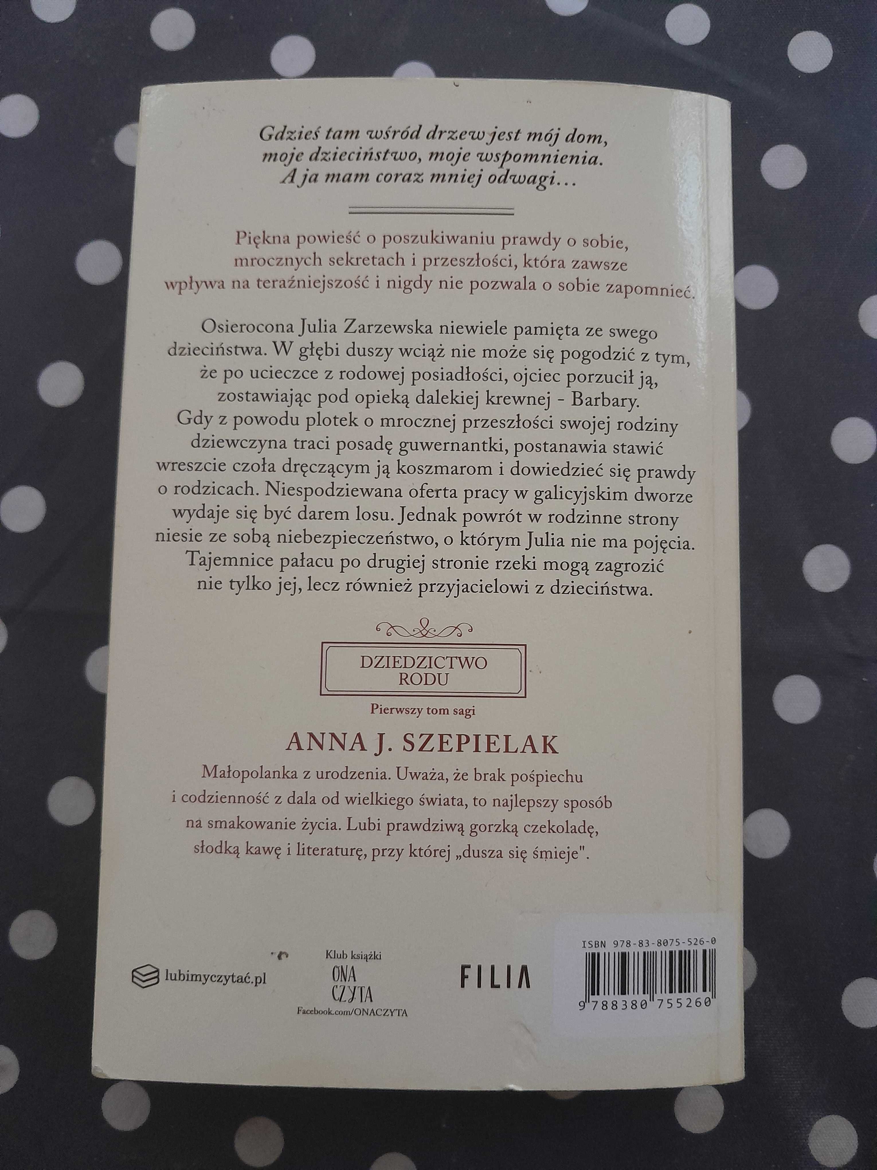 Przekroczyć rzekę Anna J. Szepielak - wydanie kieszonkowe