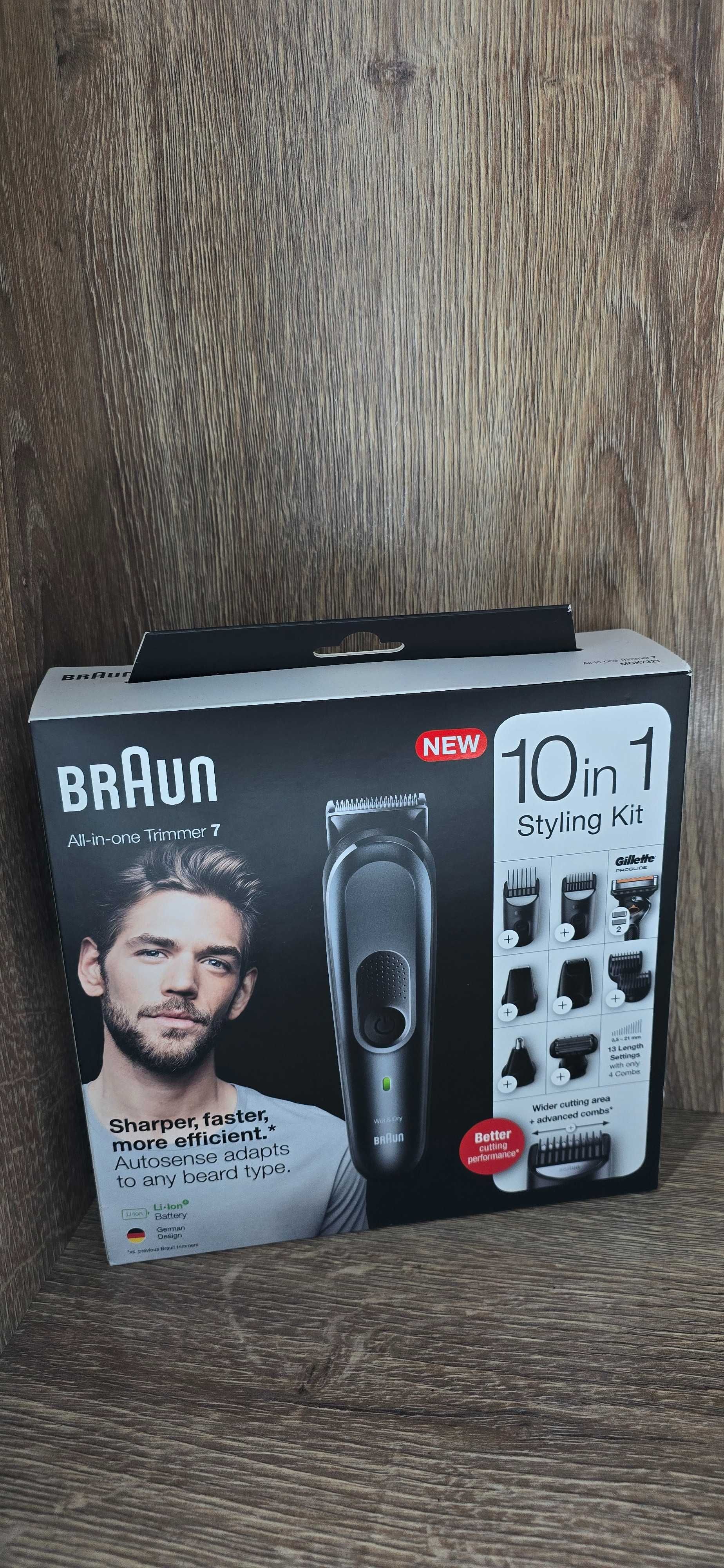 Trymer Braun All-in-one Trimmer 7 MGK7321 Pudełko Jak Nowe