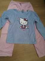 Welurowa piżama Hello kitty 122-128 cm