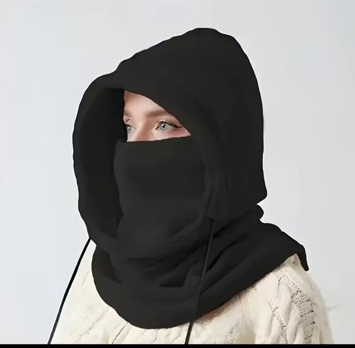 Unisex kominiarka czarna Nowa