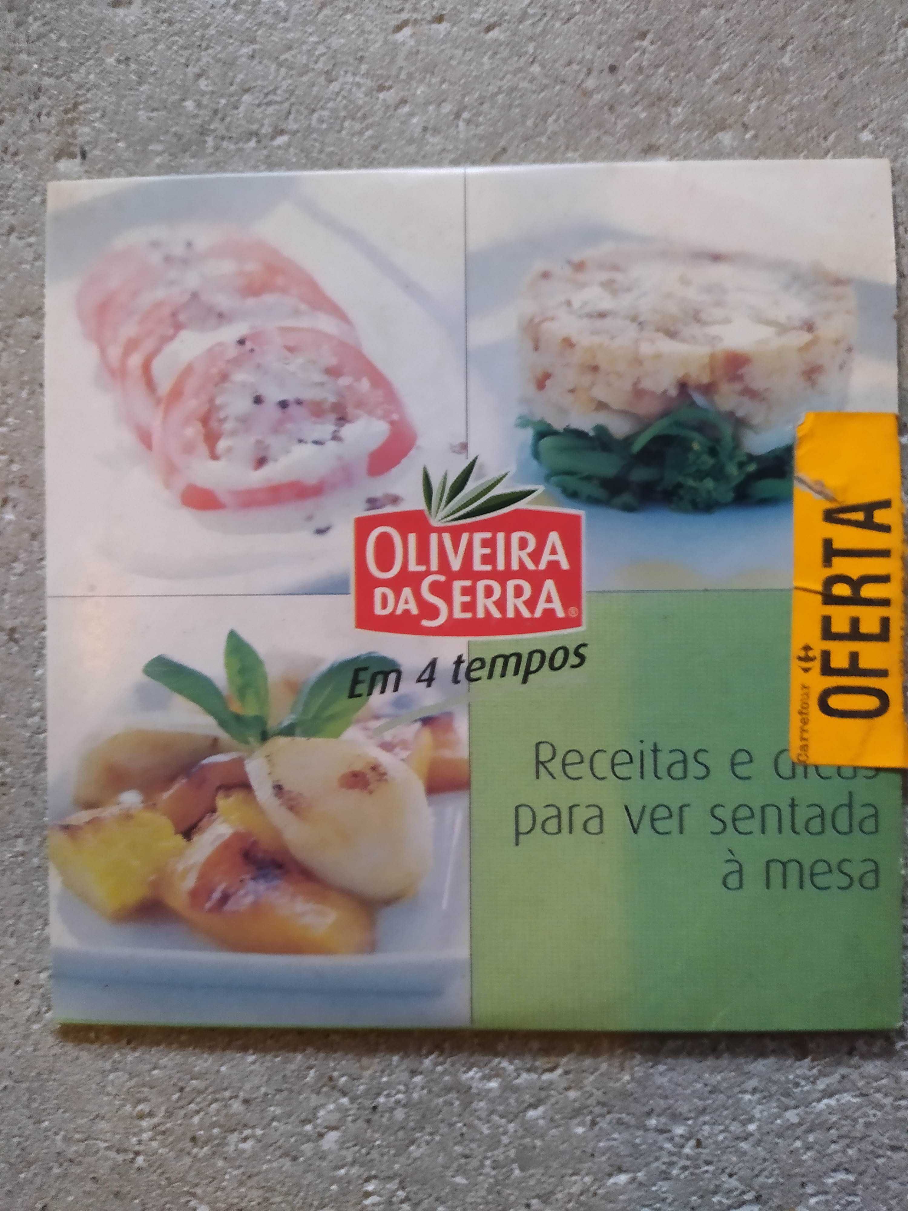 Cd de receitas Oliveira da Serra em 4 tempos