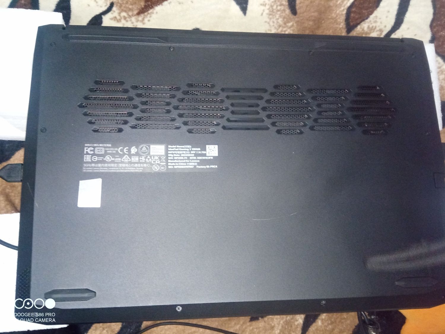 Ноутбук Lenovo IdeaPad Gaming 3 15IHU6, 15.6 FHD