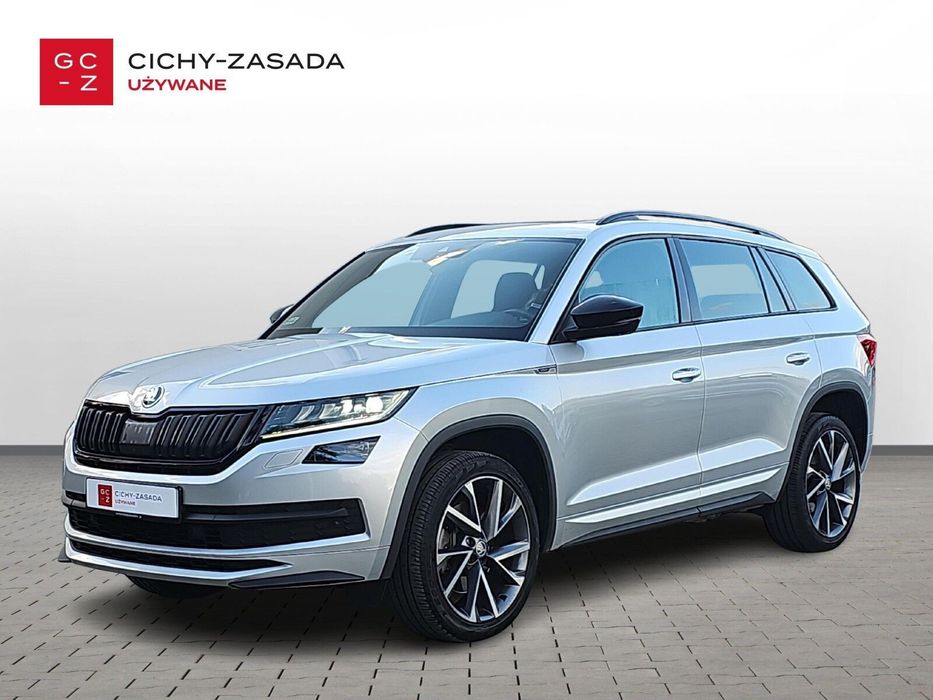 Skoda Kodiaq SportLine DSG, 7-osobowy, Salon PL, VAT-marża