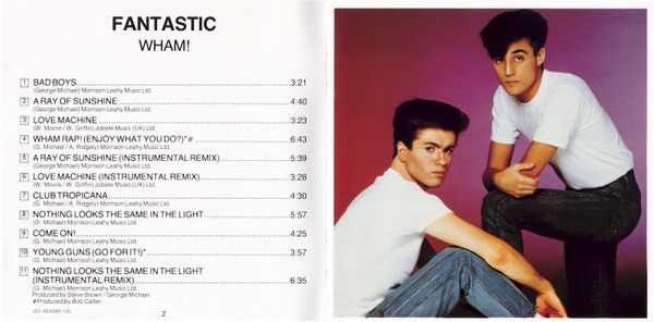 Wham! - Fantastic - CD - como novo