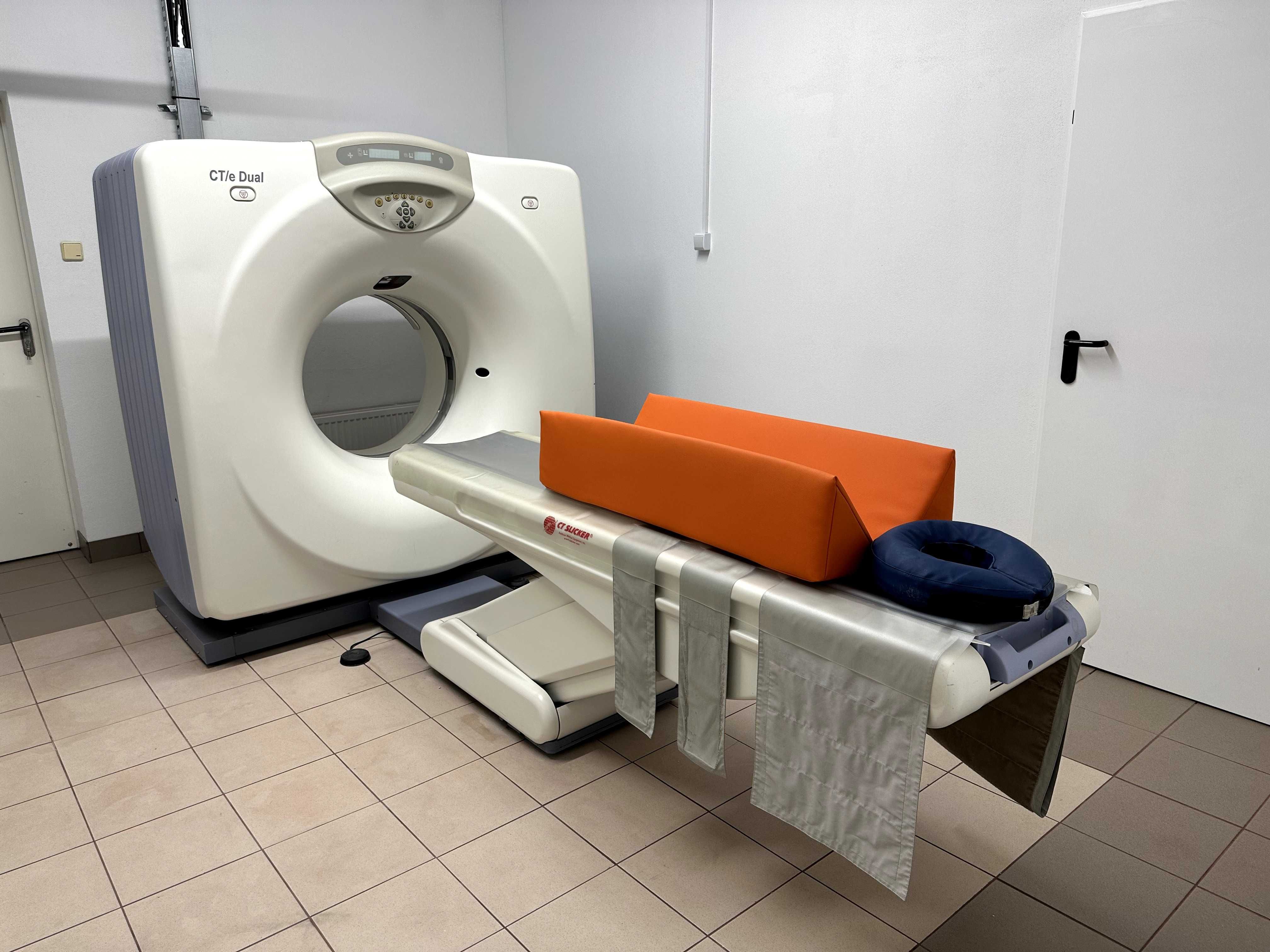 GE dual - Używany tomograf komputerowy