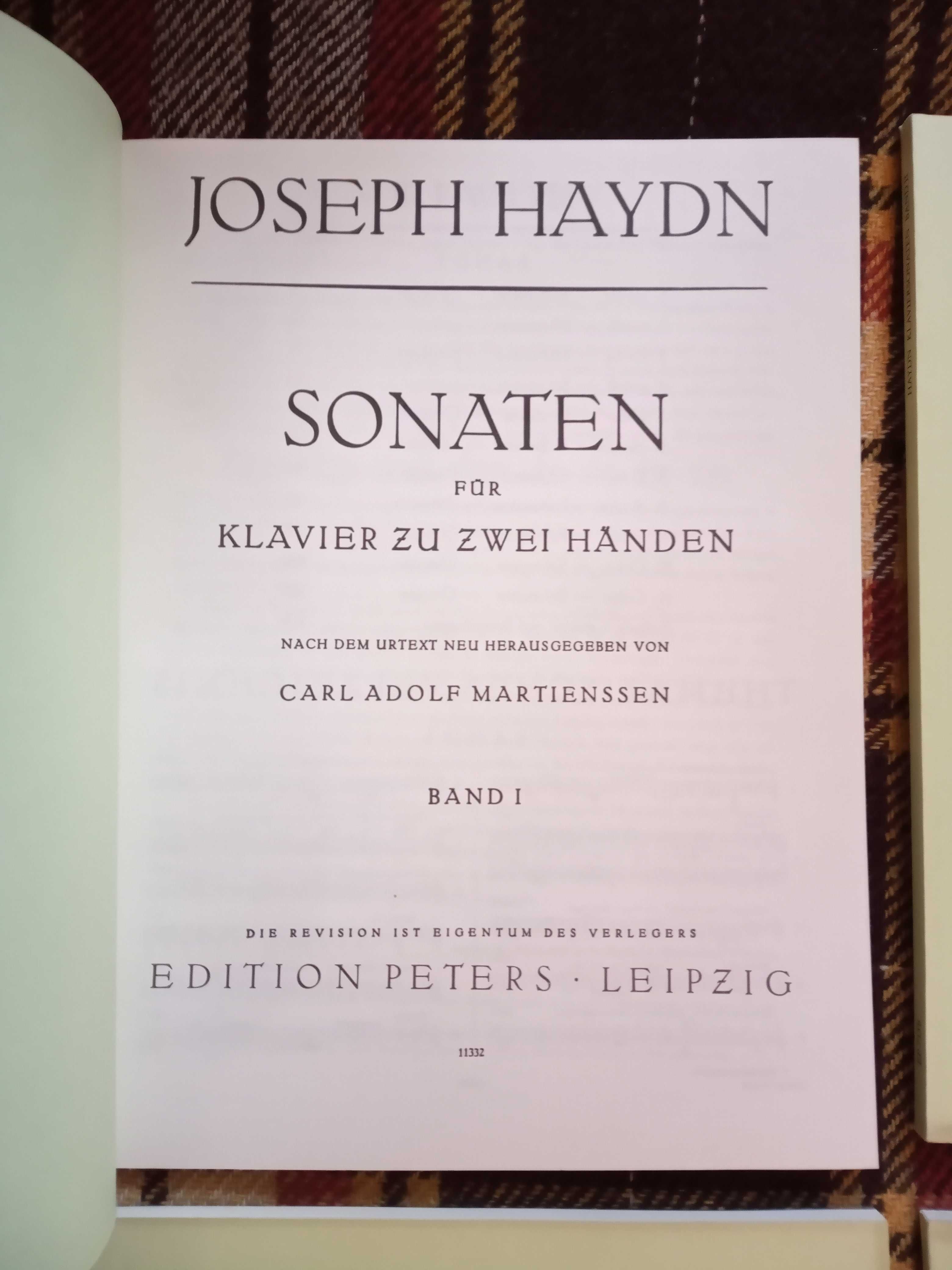 Haydn Sonaty cz 1-4 wyd Peters