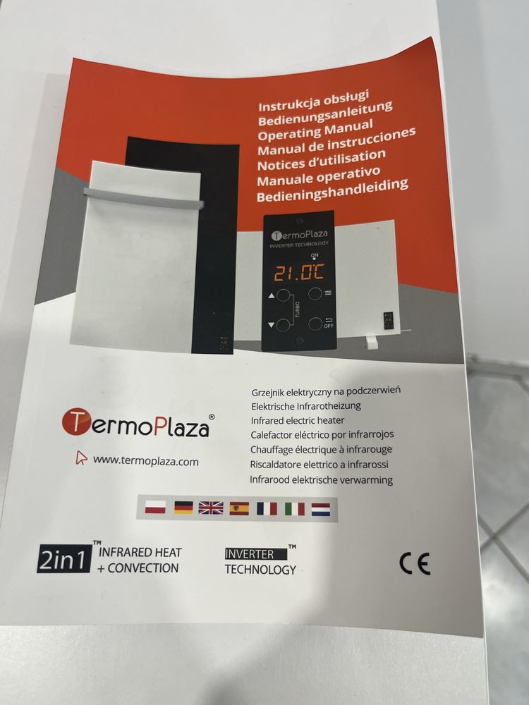 Grzejnik na podczerwień Termoplaza 900W