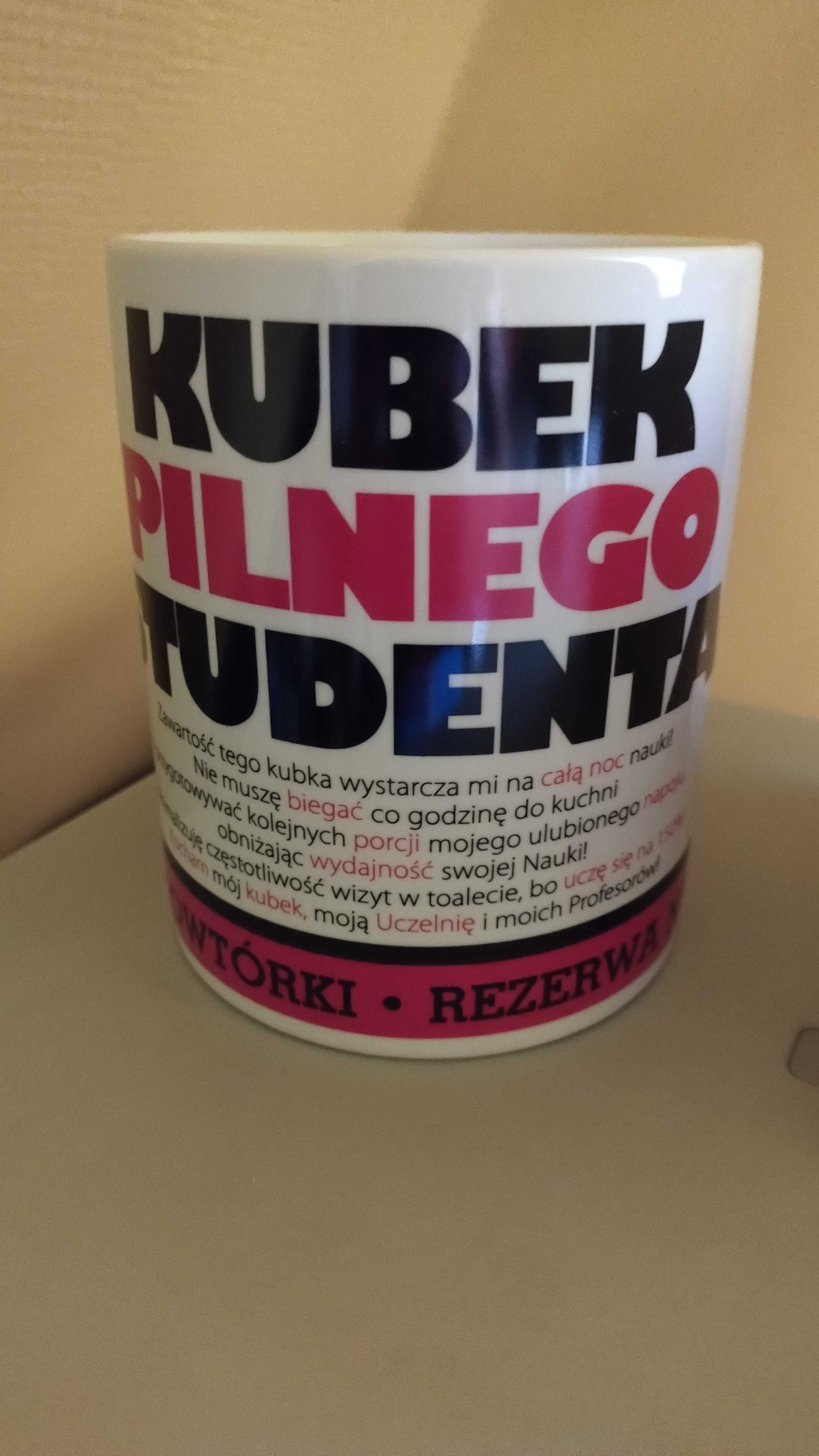 Kubek GIGANT Pilnego Studenta prezent KUBEK GIGANT