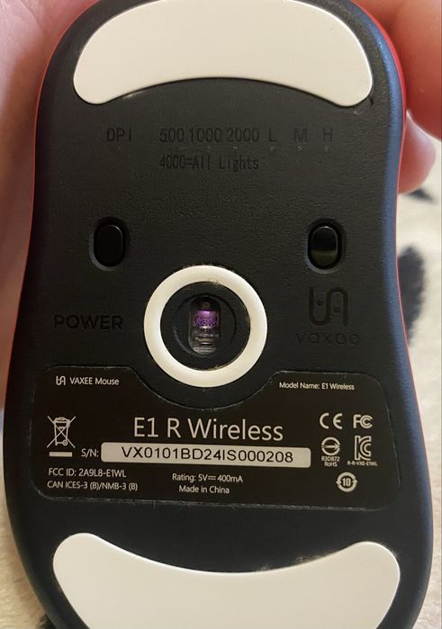 VAXXE E1 Wireless (4K) Red