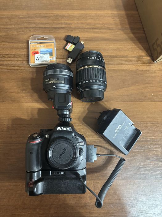 Nikon D5200 + 2 obiektywy i inne akcesoria
