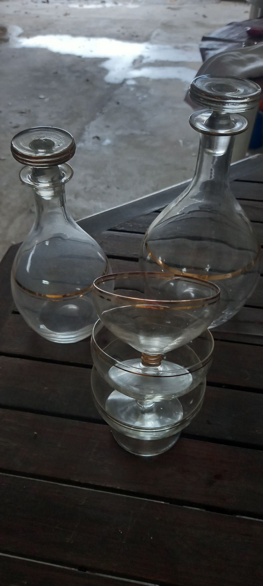 Garrafas de Cristal