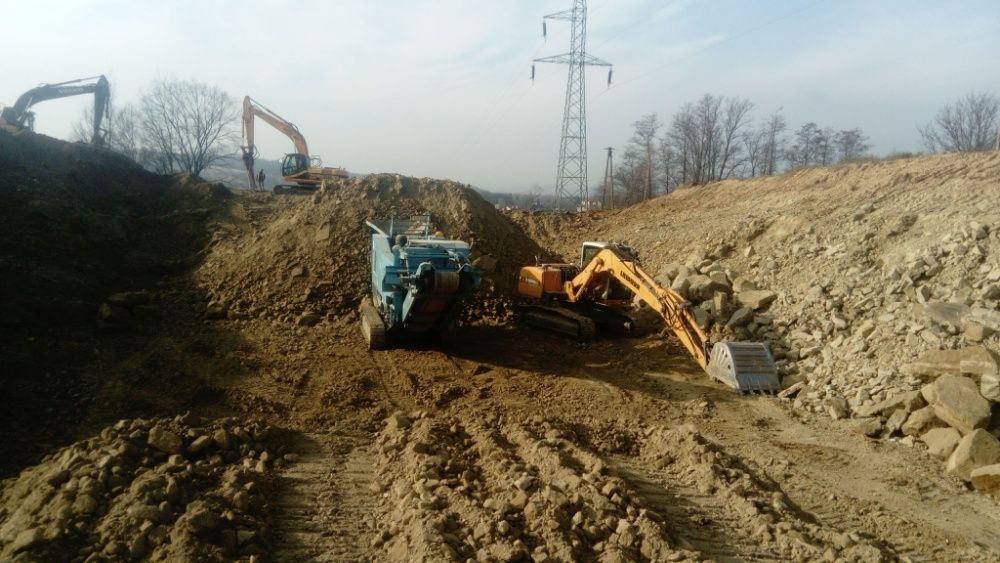 Wynajem Kruszarki, Kruszenie, Kruszarka, Wyburzenia, Rozbiórki,