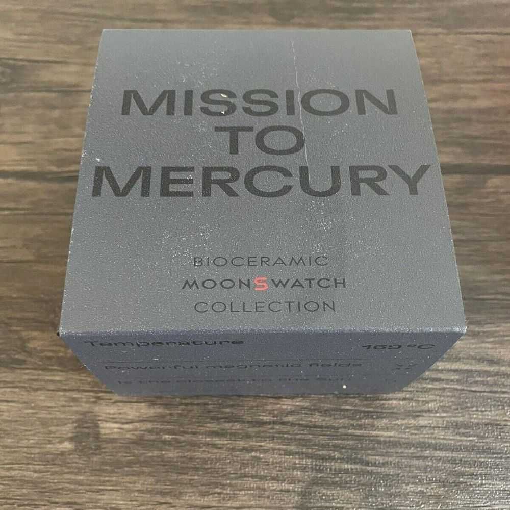 Omega x Swatch Merkury SO33A100 – Nowość MoonSwatch 2025