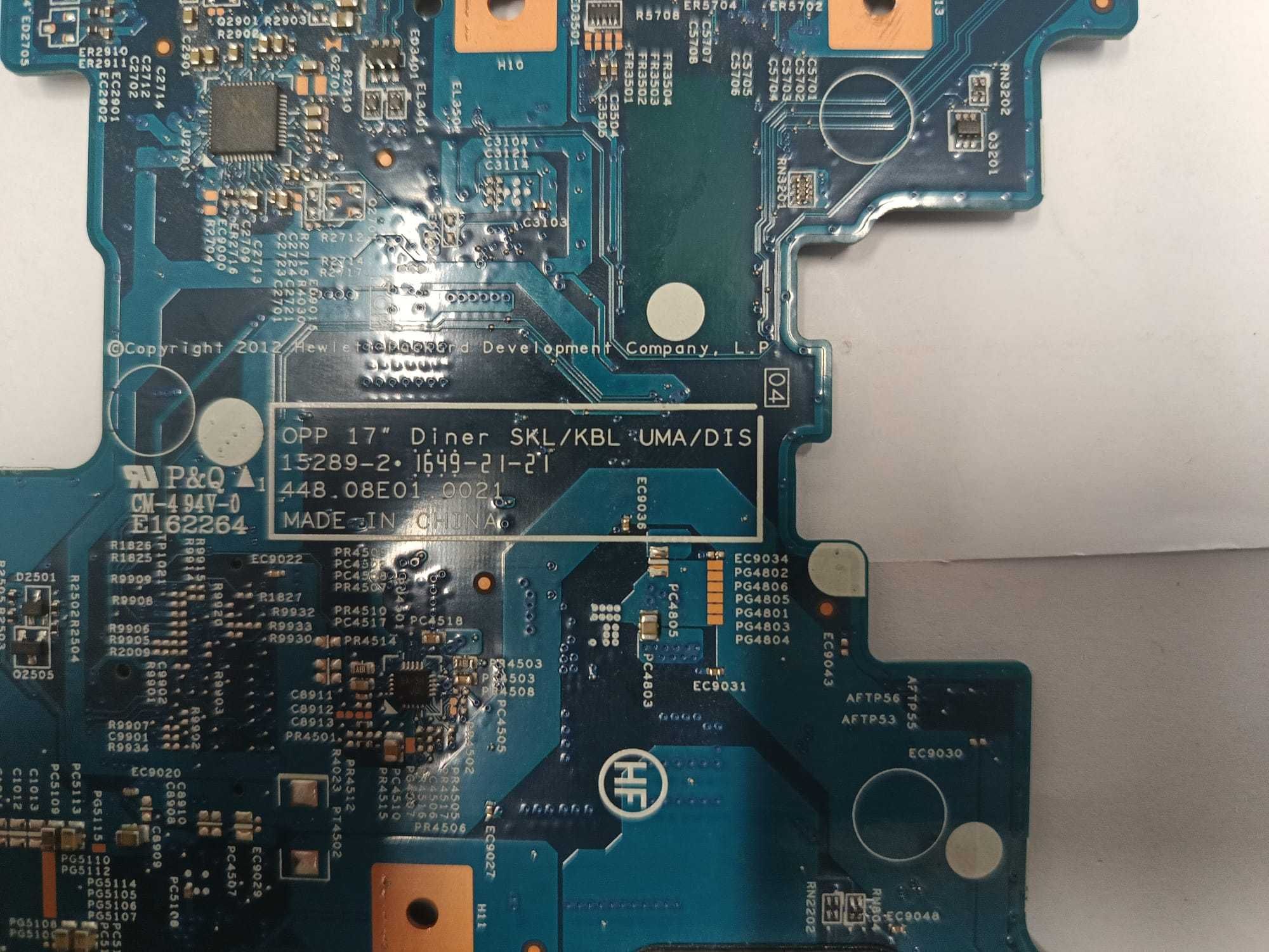 Płyta główna do laptopa HP 17-xoo2ur.