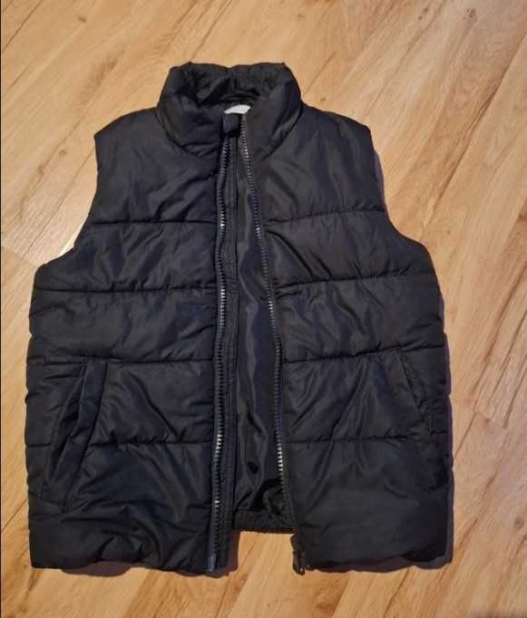 H&M kamizelka bezrękawnik chłopięcy 134/140