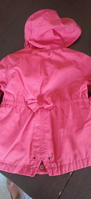 Parka impermeável menina 2 anos
