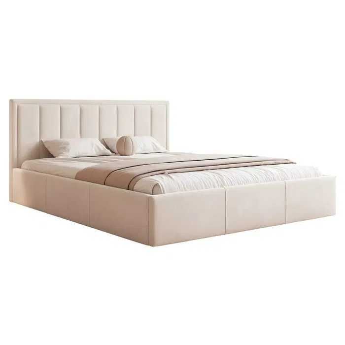 Dostępne od ręki! Łóżko tapicerowane 120/140/160/180x200 z pojemnikiem